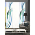 Home Wohnideen 3er Set Schiebewand Deko Digitaldruck Fala Blau Grn 245x60 cm