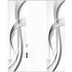 Home Wohnideen 3er Set Schiebewand Deko Digitaldruck Fala Grau 245x60 cm