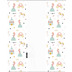 Home Wohnideen 3er Set Schiebewand Deko Digitaldruck Princess Rose 245x60 cm