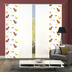 Home Wohnideen 4er Set Schiebewand Deko Digitaldruck Lunaro Multicolor 245x60 cm