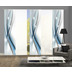 Home Wohnideen 5er Set Schiebewand Deko Digitaldruck Gliwe Aqua 245x60 cm