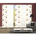 Home Wohnideen 5er Set Schiebewand Deko Digitaldruck Lunaro Multicolor 245x60 cm