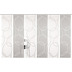 Home Wohnideen 6er Set Schiebevorhang Bambusoptik Leinenstruktur Pinalo Grau 245x60 cm