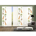 Home Wohnideen 6er Set Schiebewand Deko Digitaldruck Girabo Multicolor 245x60 cm