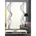 Home Wohnideen ALBERTA 3er SET Schiebevorhang aus Dekostoff digitalbedruckt grau 245x60 cm