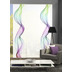 Home Wohnideen ALBERTA 3er SET Schiebevorhang aus Dekostoff digitalbedruckt multicolor 245x60 cm