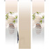 Home Wohnideen BENESSA 3er SET Schiebevorhang aus Dekostoff digitalbedruckt natur 245x60 cm