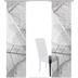 Home Wohnideen BLATTARI 3er SET Schiebevorhang aus Dekostoff digitalbedruckt grau 245x60 cm