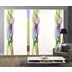 Home Wohnideen BOLGE 5er SET SCHIEBEWAND SEIDENOPTIK DIGIDRUCK multicolor 245x60 cm