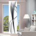 Home Wohnideen BOURTON Schiebevorhang aus Dekostoff digitalbedruckt grau 245x60 cm