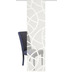 Home Wohnideen CASS Schiebevorhang aus Leinenvoile mit Scherli wollwei 245x60 cm