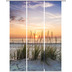Home Wohnideen EVENING 3er SET Schiebevorhang aus Dekostoff digitalbedruckt natur 245x60 cm