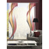 Home Wohnideen FIELDS 3er SET Schiebevorhang aus Dekostoff digitalbedruckt rot 245x60 cm