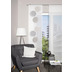 Home Wohnideen REMONA Schiebevorhang aus Effektvoile mit Scherli stein 245x60 cm