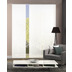 Home Wohnideen ROMA 3er SET Schiebevorhang aus Dekostoff digitalbedruckt wei 245x60 cm