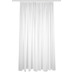 Home Wohnideen SABLIO Faltenbandstore aus Feinsabl Uni wei 120x300 cm