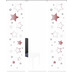 Home Wohnideen STARS 3er SET Schiebevorhang aus Dekostoff digitalbedruckt rot 245x60 cm