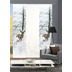 Home Wohnideen WAVES 3er SET Schiebevorhang aus Dekostoff digitalbedruckt natur 245x60 cm