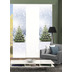 Home Wohnideen WEINACHTSBAUM 3er SET Schiebevorhang aus Dekostoff digitalbedruckt grn 245x60 cm