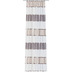 Home Wohnideen Zugbandschal Querstreifen Stein 145 x 140 cm