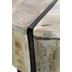 HSM Collection Beistelltisch Jackson - 40 cm - Mangoholz/Eisen