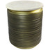 HSM Collection Beistelltisch Marmor - 41x53 - Wei/Gold - Marmor/Metall