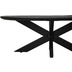 HSM Collection Coffee table Verona - 120x60x44 - Schwarz - Mango/metal