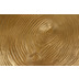 HSM Collection Couchtisch - 65x42- Gold/Schwarz - Aluminium/Metall