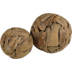 HSM Collection Decorativ ball medium - natur - teak