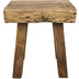 HSM Collection Hocker Napels - 40 cm - massives Teakholz