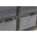HSM Collection Kommode Brooklyn - 150x40x70 - Stahl Farbe - Eisen/Glas