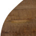 HSM Collection Ovale Couchtischplatte - 120x80x4,5 - Natur - Mangoholz