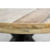 HSM Collection Ovale Tischplatte Portland - 180x100 cm - mangoholz