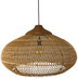 HSM Collection Pendelleuchte - 65x65x40 - Natur - Rattan/Teak