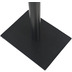 HSM Collection Pillar Table Leg - 40x30x70 - Black - Metal