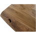 HSM Collection Rechteckiger Tisch Soho Luxe - 260x100x76 - Natur/Schwarz - Akazie/Metall