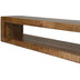 HSM Collection Schwebendes TV-Board - 160x35x30 - Natur - Mangoholz