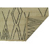 HSM Collection Teppich doppelt kariertes Muster- 160x230 - Schwarz/Wei - Baumwolle