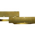 HSM Collection Tischbeine U-Modell - 72x10x69 - Antikes Gold - Metall - 2-er Set
