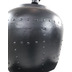 HSM Collection Tischlampe mit Ngeln - 36x36x50 - breites Oval in Schwarz - Metall