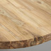 HSM Collection Tischplatte oval aus Teak Massivholz - 240x110 cm - natur