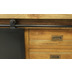 HSM Collection TV Lowboard Blackburn - 200x42x57 - Natur/Schwarz - Reclaimed Teak/Eisen