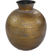 HSM Collection Vase Padua Large - 40x45 - Messing antik gold/grau - Metall