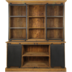 HSM Collection Vitrinenschrank Blackburn - 180 cm - Reclaimed teak/Eisen