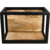 HSM Collection Wandregal Levels - 35x25 cm - mangoholz/eisen