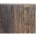 HSM Collection Weinregal 6 Flaschen - 30x30x120 - Dunkelbraun/Schwarz - Altes Holz/Metall