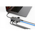 HYPER Drive SLIM Hub 8-in-1, Apple MacBook & USB-C Notebooks, space grau, HD247B-GRAY