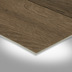 Skorpa PVC-/Vinylboden Kasper Holzoptik Diele Eiche dunkel-grau braun 200 cm