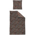 irisette Edel-Flanell Bettwsche Set Alpaka 8470 rot 135x200 cm + 1x80x80 cm
