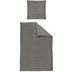 irisette Flausch-Cotton Bettwsche Set Mink 8835 grau 135x200 cm
